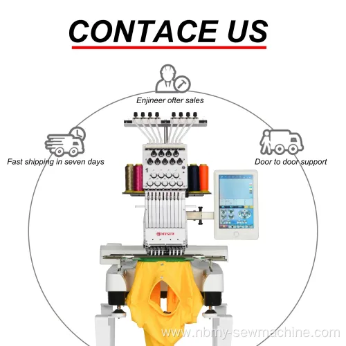 Computerized Automatic Embroidery Machine Single Head